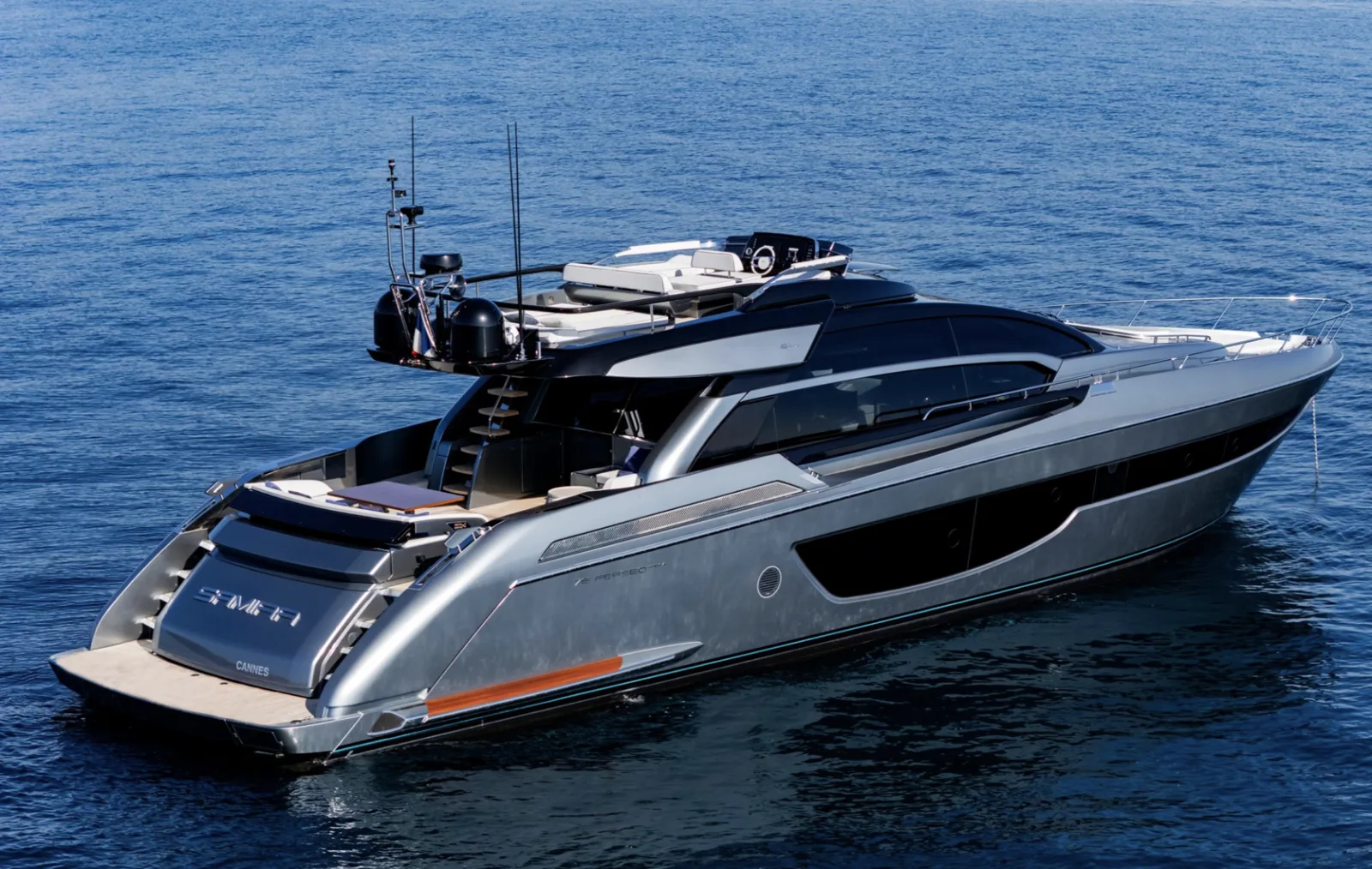 RIVA PERSEO 76 M/Y SAMIRA SAMIRA luxury yacht for sale - exterior deck French Riviera
