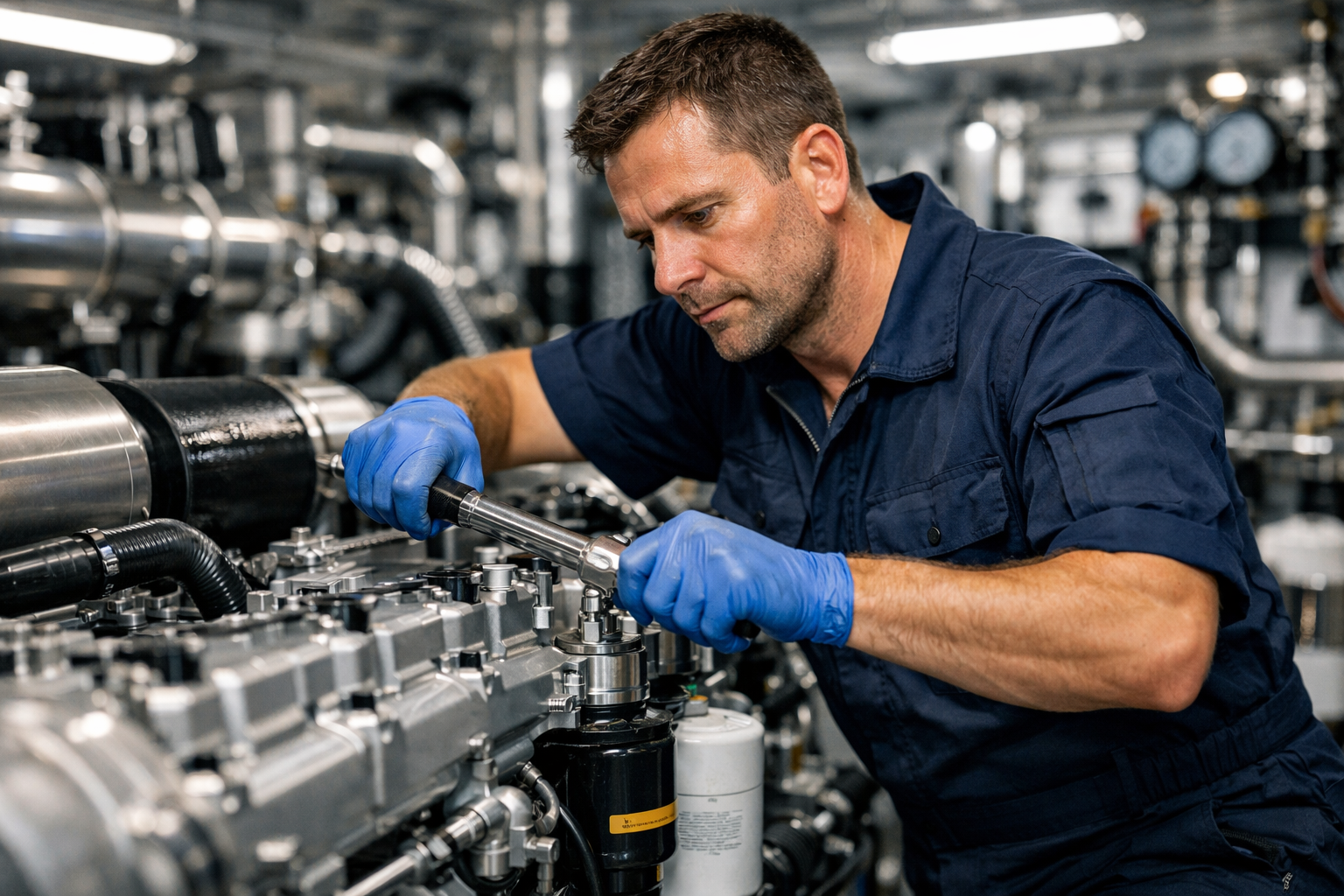 Technical yacht maintenance management